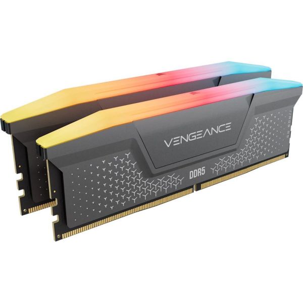 Оперативна пам'ять Corsair 16 GB (2x8GB) DDR5 6000 MHz Vengeance RGB RS Grey (CMG16GX5M2E6000Z36) фото №3