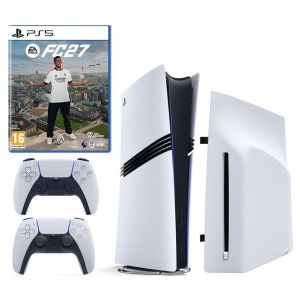 Игровая консоль Sony Playstation 5 Pro 2TB + дисковод + доп. джойстик + игра FC27