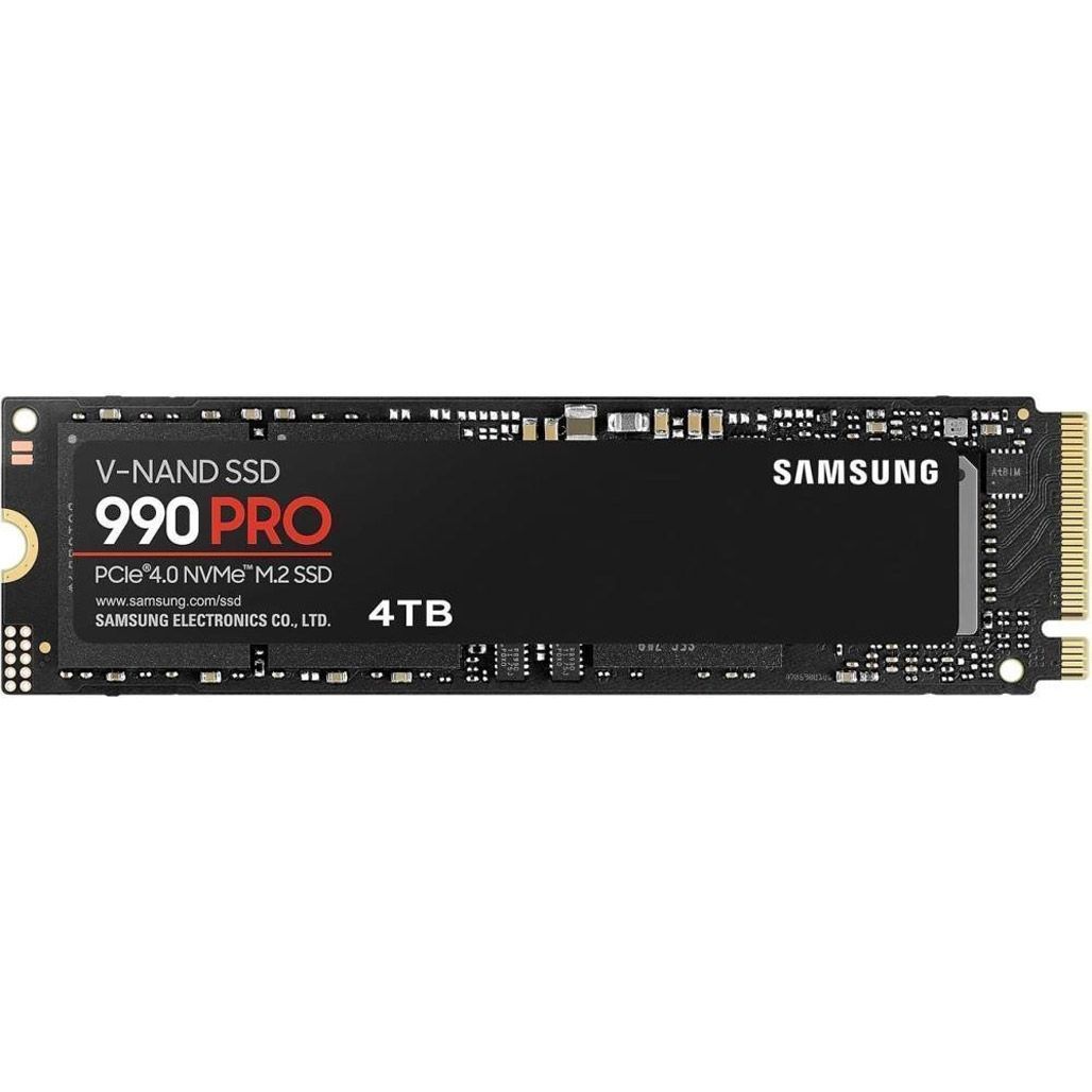 SSD накопитель Samsung 990 PRO 4 TB (MZ-V9P4T0BW)