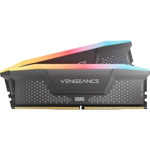 Оперативна пам'ять Corsair 32 GB (2x16GB) DDR5 5200 MHz Vengeance RGB RS Gray (CMG32GX5M2B5200Z40)