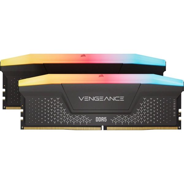 Оперативна пам'ять Corsair 32 GB (2x16GB) DDR5 6000 MHz Vengeance RGB RS (CMG32GX5M2E6000Z36) фото №2