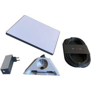 Комплект Starlink Mini + корпус для авто + адаптер питания 12V белый