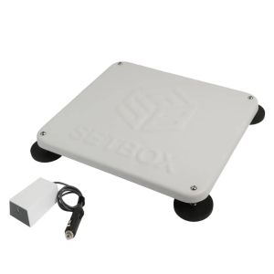 Корпус для Starlink Mini на авто +  адаптер питания 12V белый