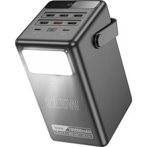 Павербанк Hoco DB03 Endure 22.5W fully compatible PB/Lamp/100 000mAh Black