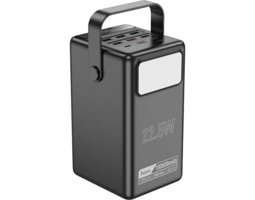 Павербанк Hoco DB03 Endure 22.5W fully compatible PB/Lamp/100 000mAh Black фото №2