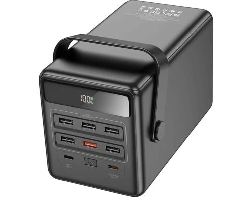 Павербанк Hoco DB03 Endure 22.5W fully compatible PB/Lamp/100 000mAh Black фото №3