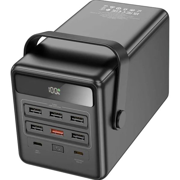 Павербанк Hoco DB03 Endure 22.5W fully compatible PB/Lamp/100 000mAh Black фото №3