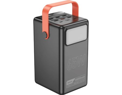 Павербанк Hoco DB03 Max Centurion 65W fully compatible PB/Lamp/100 000mAh Black фото №2