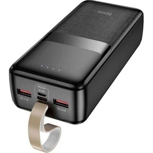 Павербанк Hoco DB107 Mercurius PD22,5W fully compatible power bank 30 000mAh Black фото №3