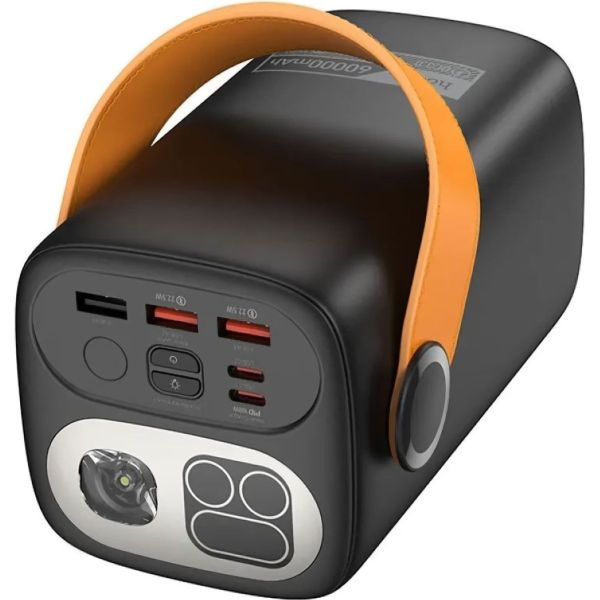 Павербанк Hoco DB160 Astrum PD100W fully compatible power bank 60 000mAh Black фото №3