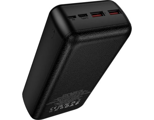 Павербанк Hoco J159B Essence 22.5W+PD20W fully compatible power bank 30 000mAh Black фото №3