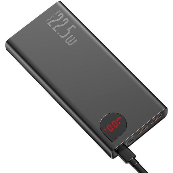 Baseus Adaman Metal Digital Display 20000mAh 22.5W 2021 Editon Black (PPAD000101,PPAD070101) фото №2