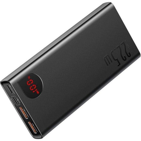 Baseus Adaman Metal Digital Display 20000mAh 22.5W 2021 Editon Black (PPAD000101,PPAD070101) фото №3