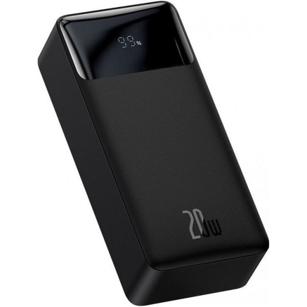 Павербанк Baseus Bipow Digital Display Powerbank 20W 30000mAh Black (PPDML-N01, PPBD050401) фото №3
