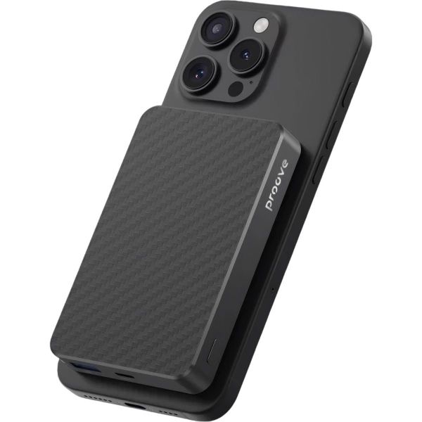 Павербанк Proove Carbon Slim 22.5W 10000mAh Black (PBCS22110001) фото №3