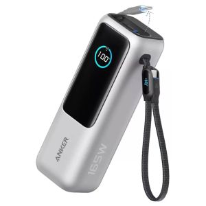 Павербанк Anker Power Bank 25К 165W - Silver (A1695H41)