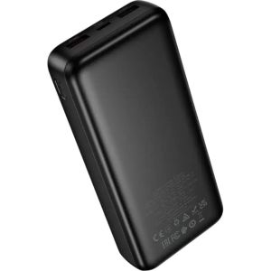 Павербанк Hoco DB130 Tridentis PD30W fully compatible power bank 20 000mAh Black (6942007677820)
