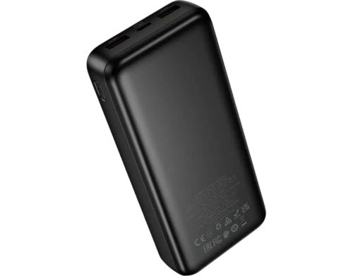 Павербанк Hoco DB130 Tridentis PD30W fully compatible power bank 20 000mAh Black (6942007677820) фото №2