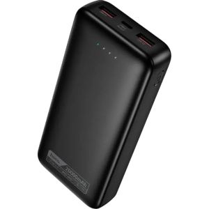 Павербанк Hoco DB130 Tridentis PD30W fully compatible power bank 20 000mAh Black (6942007677820)