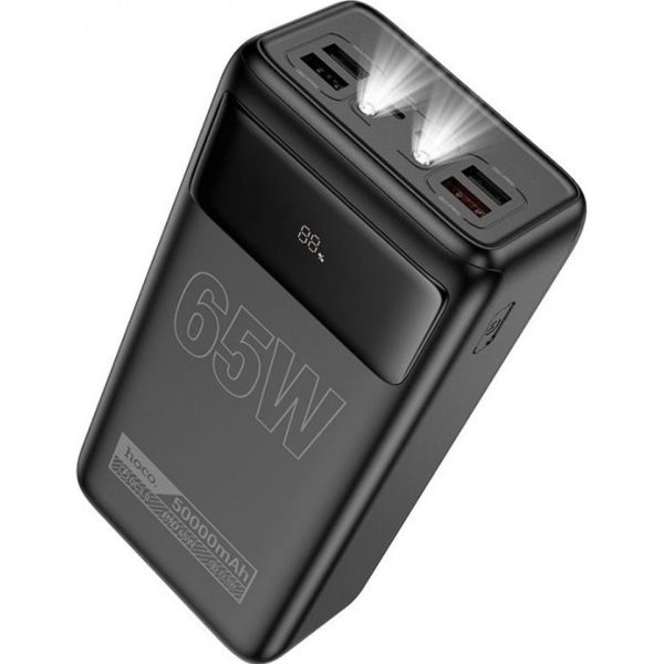 Павербанк Hoco DB81A Apollo PD65W fully compatible power bank 50 000mAh Black (6942007637756) фото №3