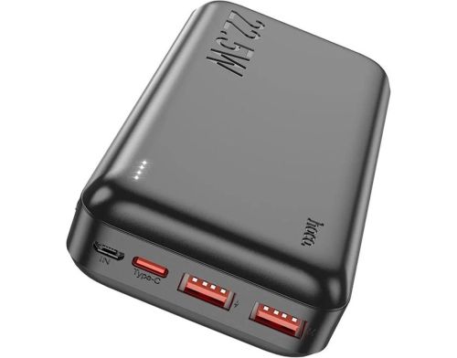 Павербанк Hoco J101A Astute 22.5W fully compatible power 20 000mAh Black (6931474782496) фото №2
