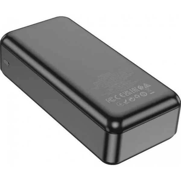 Павербанк Hoco J101B Astute 22.5W fully compatible 30 000mAh Black (6931474782519) фото №3