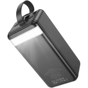 Павербанк Hoco J123C Element 22.5W+PD20W fully compatible with LCD and LED-lamp 60 000mAh Black (6942007612098)