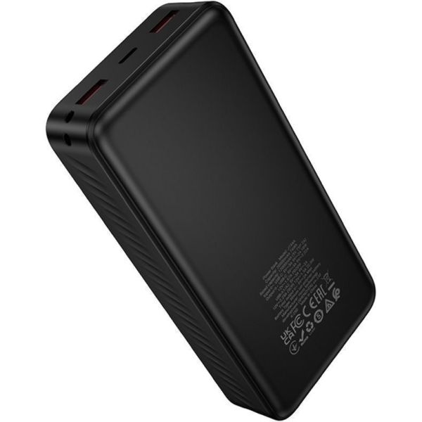 Павербанк Hoco J154A Victorious 22.5W+PD20W fully compatible power bank 20000mAh Black (6942007660761) фото №2
