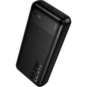 Павербанк Hoco J159A Essence 22.5W+PD20W fully compatible power bank 20000mAh Black (6942007673587)
