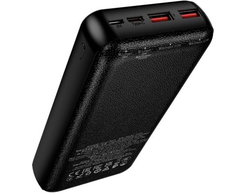 Павербанк Hoco J159A Essence 22.5W+PD20W fully compatible power bank 20000mAh Black (6942007673587) фото №3