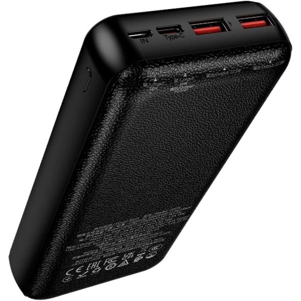 Павербанк Hoco J159A Essence 22.5W+PD20W fully compatible power bank 20000mAh Black (6942007673587) фото №3