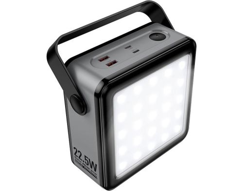 Павербанк Hoco J161 Power 22.5W+PD20W fully compatible power bank with lighting 80 000mAh Black (6942007663625) фото №2