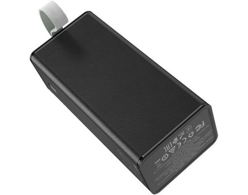 Павербанк Hoco J86 Powermaster fully compatible PD20W/QC/LCD/Lamp 40 000mAh Black (6931474759214) фото №3