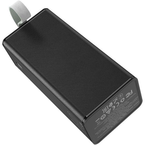Павербанк Hoco J86 Powermaster fully compatible PD20W/QC/LCD/Lamp 40 000mAh Black (6931474759214) фото №3