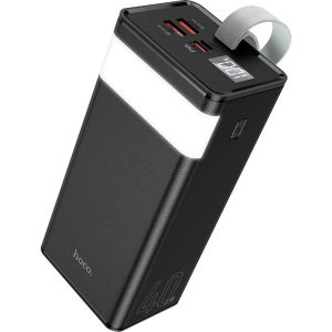 Павербанк Hoco J86 Powermaster fully compatible PD20W/QC/LCD/Lamp 40 000mAh Black (6931474759214)