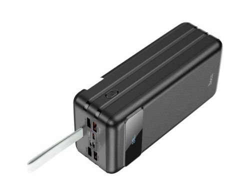 Павербанк Hoco J86B Electric 22.5W fully compatible PD20W/QC/LCD/Lamp 60 000mAh Black (6931474771742) фото №3