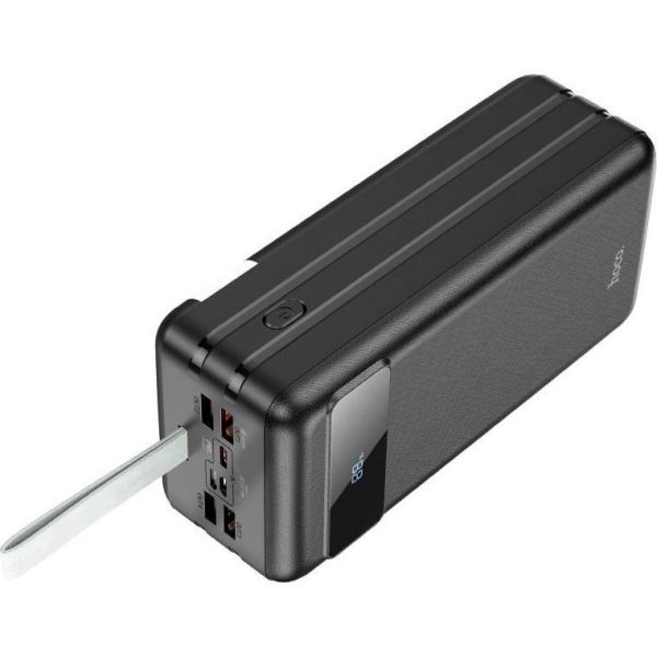 Павербанк Hoco J86B Electric 22.5W fully compatible PD20W/QC/LCD/Lamp 60 000mAh Black (6931474771742) фото №3