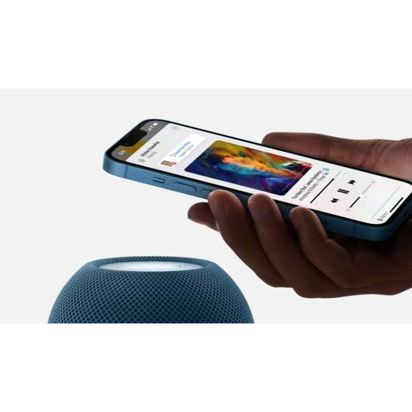 Смарт колонка Apple HomePod mini Blue (MJ2C3) фото №2
