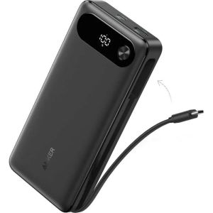 Повербанк (Powerbank) Anker PowerCore 20000mAh 87W Black with Built-In USB-C (A1383H11)