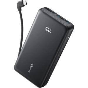 Повербанк (Powerbank) Anker Zolo 20000mAh Built-In USB-C Black (A110EH11)