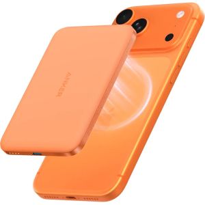 Повербанк (Powerbank) Anker Nano Qi2 5000mAh Orange (A1665081, A1665HO1)