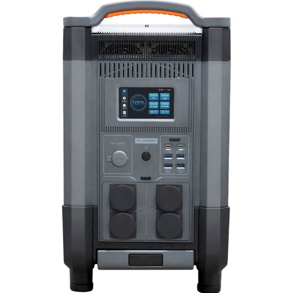Зарядная станция Allpowers R4000 3600Wh 4000W Portable Power Station LiFePO4 (AP-SS-011-BLA-EU) фото №2
