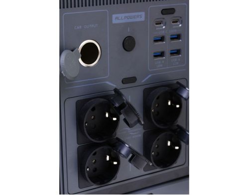 Зарядная станция Allpowers R4000 3600Wh 4000W Portable Power Station LiFePO4 (AP-SS-011-BLA-EU) фото №3