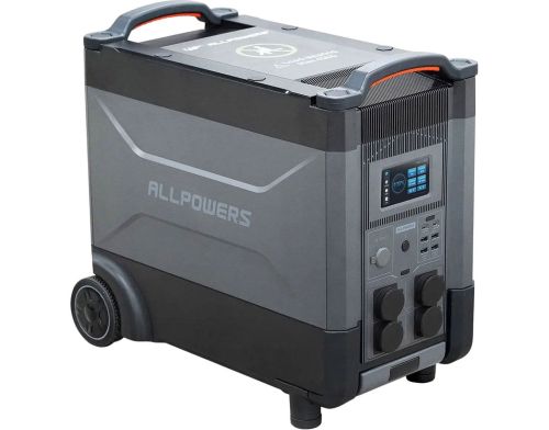 Зарядная станция Allpowers R4000 3600Wh 4000W Portable Power Station LiFePO4 (AP-SS-011-BLA-EU) фото №5